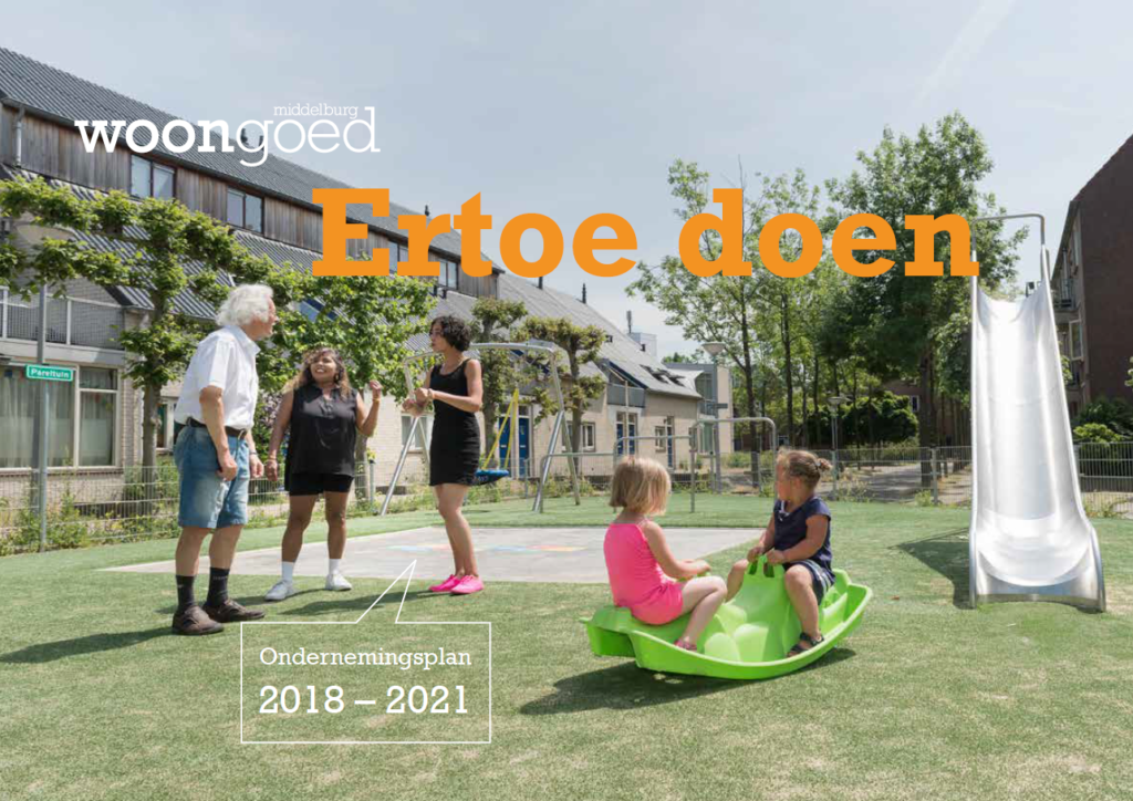 Ondernemingsplan 2018-2021 voor Woongoed Middelburg