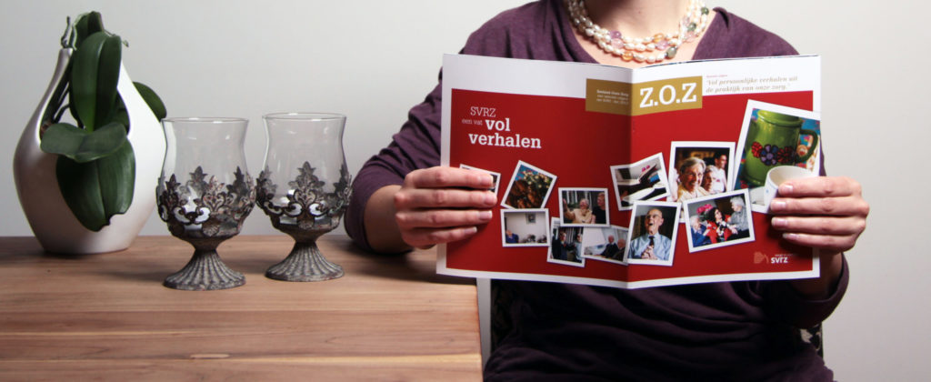 Een foto van een tijdschrift van SVRZ