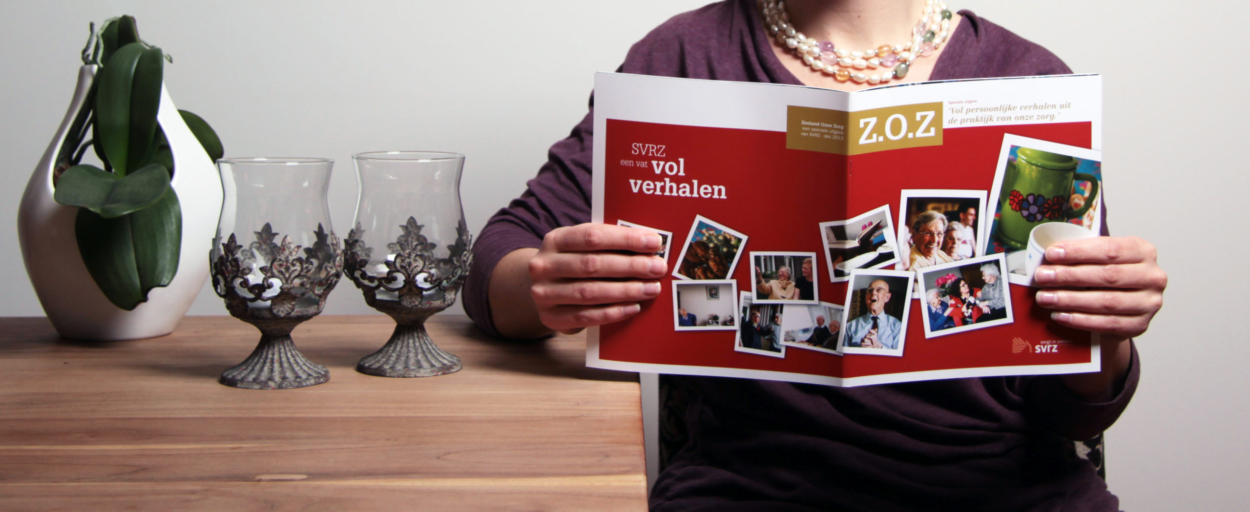 Een foto van een tijdschrift van SVRZ