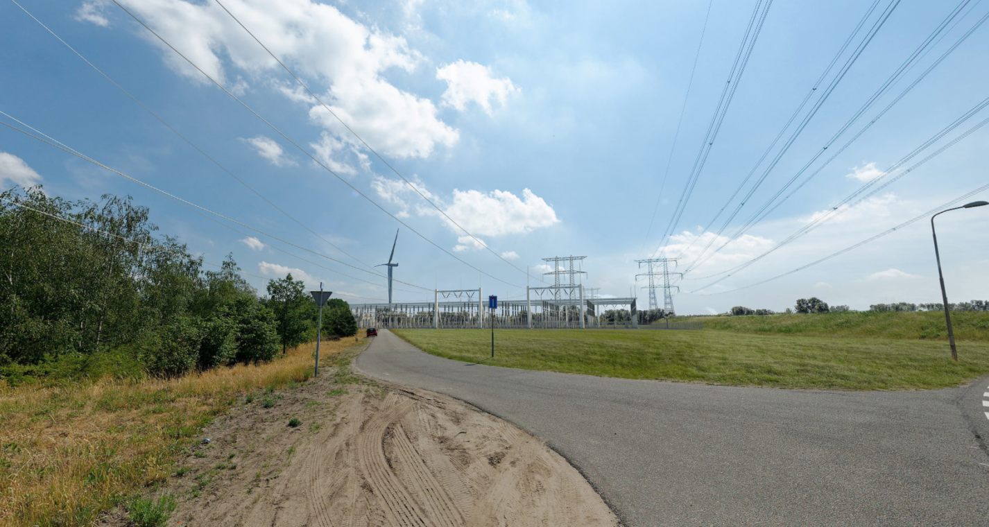 Nieuw Hoogspanningsstation in Tilburg van TenneT