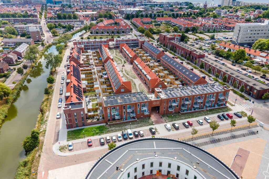 Een nieuwbouwproject van l'escaut in Vlissingen aan het Ravensteynplein