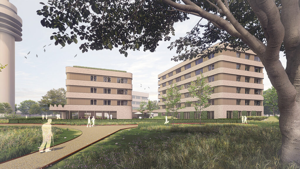 Ontwerp van een nieuw gebouw voor Groenhuysen